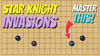 The BEST Star Point Enclosure! Joseki Concepts - Star Knight INVASIONS!