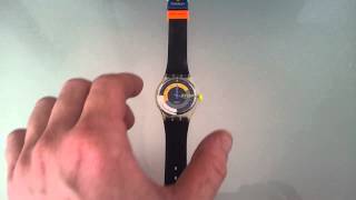 Swatch Stop Watch SSK100 Coffeebreak