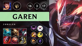 Garen Jungle vs Graves: Legendary - KR Master Patch 14.24