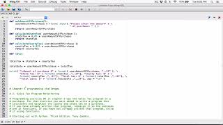 5.2. (Part 1) Sales Tax Program Refactoring - Python - ❤️ SOLUTIONS MOVED TO DISCORD ❤️
