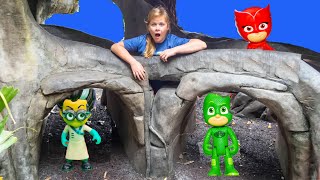 Assistant Plays Hide N Seek in The Treehouse with PJ Masks