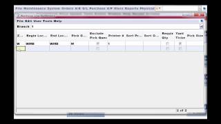 Epicor Eclipse Hints & Tricks: Work and Yard Tickets