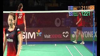 Video clip -- QF -- WD (court 2) -- Yonex Denmark Open 2011