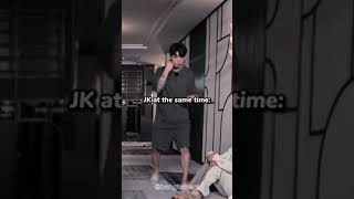 man gotta do his daily workout when he gotta do it ✋#BTS #runbts
