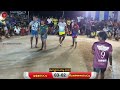 semifinal luckystar thammampatty muthampatti vs super seven ponnarampatti valappadi match 2022