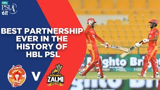 Best Partnership Ever In The History of PSL | Islamabad vs Peshawar | Match 33 | HBL PSL 6 | MG2L