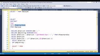 Microsoft SQL Server Development Part 4 : Dynamic Pivot in SQL Server