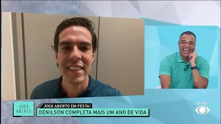 Denilson se emociona com homenagens de Rony, Kaká e Marcos Assunção