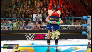 WIWA Wrestling Match #621: Supergirl vs John Cena