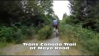 Cycling Lake Cowichan / Mayo Road 14 Mile Loop TCT and CVT