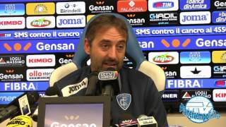 PianetaEmpoli.it | Mister Giampaolo presenta il derby di Firenze