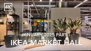 🇨🇦 IKEA Shop With Me | Relaxing Market Hall Tour January 2025 Part I | Kitchen Closet Bookcase