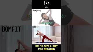 How to have slim legs like IVE Wonyoung Pilates#shorts