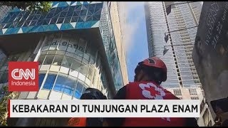 Kebakaran di Tunjungan Plaza Enam Surabaya