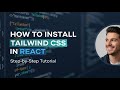 How to setup and use Tailwind CSS v4.1 in React 2025 | Step by step guide