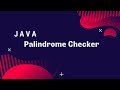 How to find palindromes in Java