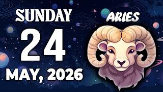 ARIES ♈︎ THE SILENCE IS BROKEN AND THE TRUTH ARRIVES 📞 ❤️ HOROSCOPE FOR TODAY May 24, 2026