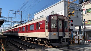 近鉄南大阪線　近鉄6620系準急河内長野行き通過　恵我ノ荘駅前