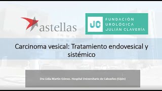 I CURSO DE UROLOGÍA ONCOLÓGICA: Resumen del tratamiento médico en el Cáncer vesical.