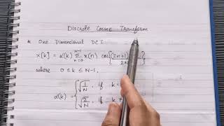 Discrete Cosine Transform and Haar transform with Examples