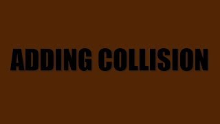 HOW TO ADD COLLISION TO YOUR GAME IN GDEVELOP