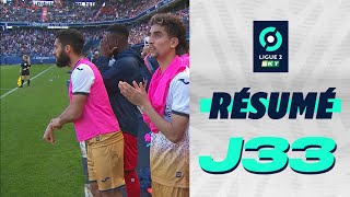 Résumé 33ème journée - Ligue 2 BKT / 2022-2023