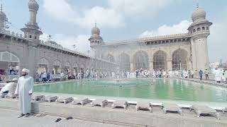 Mecca Masjid, Charminar \u0026 Shifa khana #hyderabad #deccan on Milad un Nabi s.a.w