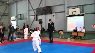 JOSUI KARATE LATVIA Championship 2012 - 2. fight