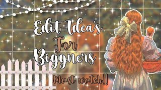 Editing idea's Plus Tips!! ||Must watch for you're biggner* || Afoo_82 || No Thumbnail