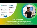 Agentic coding with GitHub Copilot: lessons learned from vice-coding with production systems