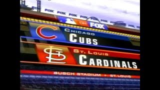 129 - Cubs at Cardinals - Saturday, August 26, 2006 - 12:20pm CDT - FOX