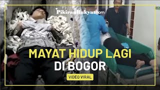 Viral, Mayat Hidup Lagi di Bogor Seperti Kejadian dalam Film, Untung Belum Dikubur, Begini Faktanya