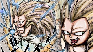 【ドラゴンボール】がんばれ超ゴテンクスくん　ーSuper Saiyan 3 Gotenks Illustration Makingー