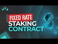 Solidity Tutorial: Fixed Rate Staking Contract