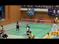 2017年　バドミントン男子シングルス　高知商業vs山本学園　1回戦1