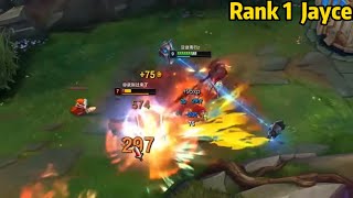 Rank 1 Jayce: His Jayce is BREAKING High Elo Easily!