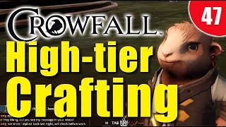 Crowfall gameplay - higher tier gathering