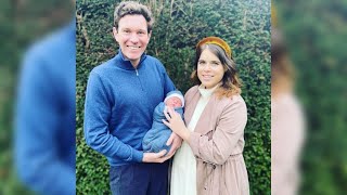 PRINCESS EUGENIE AND JACK BROOKSBANK NAME BABY BOY AFTER PRINCE PHILIP