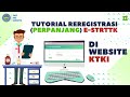 TUTORIAL REREGISTRASI (PERPANJANG) E-STRTTK DI WEBSITE KTKI