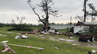 Henegar and Limestone County damaged by late night storms