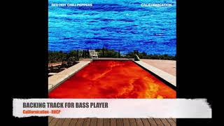 Californication - RHCP - Bass Backing Track (NO BASS)