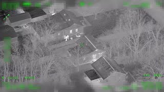 Helicopter video shows officers arrest most wanted rape suspect hiding in trash can in Nashville