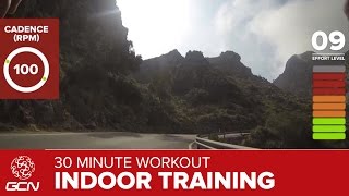 30 Minute Workout - Indoor Cycling Hill Climb Training