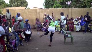 Dembadon Street Party Stilt Dancer Conakry May 2014