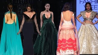 Bollywood Actresses Gorgeous Entry on Ramp Walk @LFW2020 | Ileana D'Cruz, Kareena, Malaika, Nora