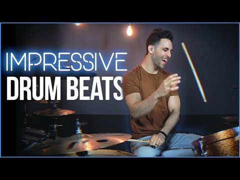 3 IMPRESSIVE Drum Beats (Try These!) - Drum Lesson | Drum Beats Online ...