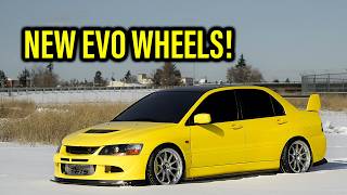 NEW WHEELS FOR THE EVO 8 BUILD!