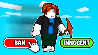 I secretly spectated HACKERS in Roblox Bedwars..