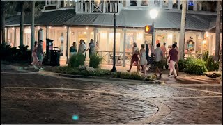 Nightlife in Jacksonville Beach Walking Tour Restaurants & Shops,