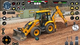 Village JCB Excavator Simulator-Offroad Construction Games 2023-Android Gameplay‎@VISHALVYASGAMING 